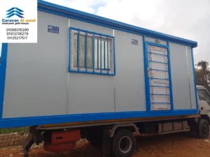 كرفانات جاهزة من تنفيذ كرفانات الأمل – تصميم وتنفيذ وحدات عالية الجودة في مصر