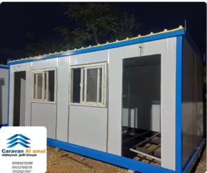 كرفانات جاهزة من تنفيذ كرفانات الأمل – تصميم وتنفيذ وحدات عالية الجودة في مصر