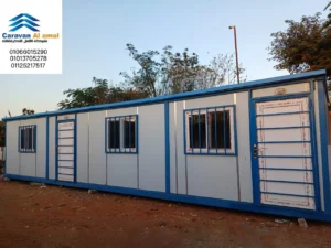 كرفانات جاهزة من تنفيذ كرفانات الأمل – تصميم وتنفيذ وحدات عالية الجودة في مصر