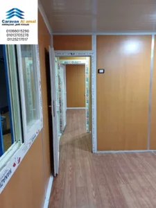 كرفانات جاهزة من تنفيذ كرفانات الأمل – تصميم وتنفيذ وحدات عالية الجودة في مصر